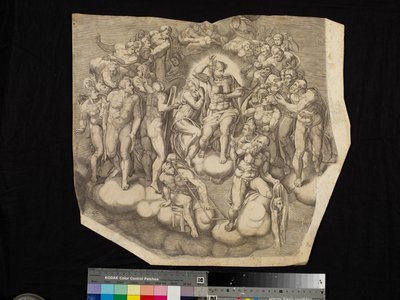 Scene fra The Last Judgment af Nicholas Beatrizet