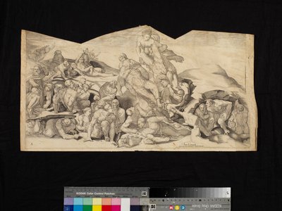 Scene fra The Last Judgment af Nicholas Beatrizet