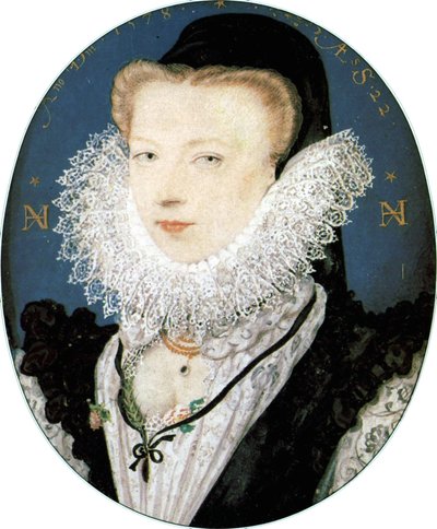 Alice Brandon, fru Hilliard af Nicholas Hilliard
