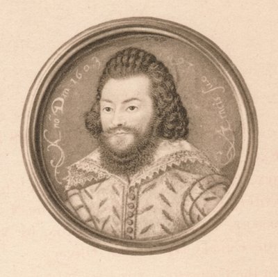 Henry Wriothesley, jarl af Southampton, c1500-tallet, 1904 af Nicholas Hilliard