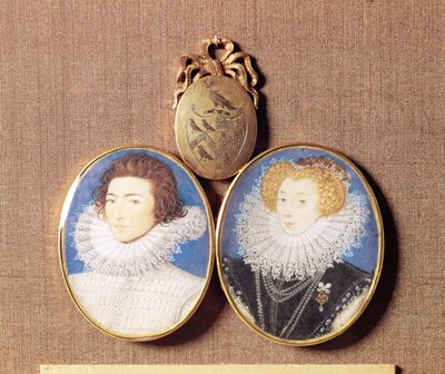 John Croker og hans kone Frances af Nicholas Hilliard