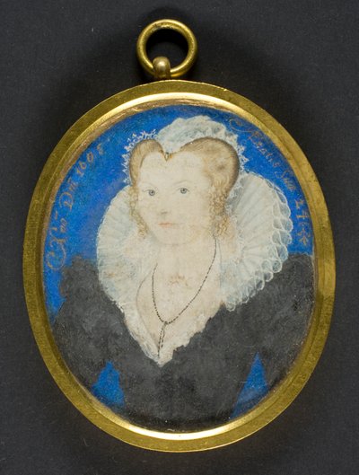 Portræt af en engelsk dame af Nicholas Hilliard