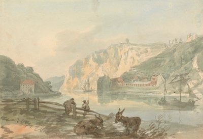 Hotwells fra Rownham Ferry af Nicholas Pocock