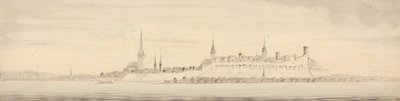 Udsigt over Revel, Estlands hovedstad af Nicholas Pocock