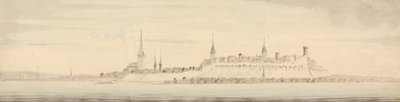 Udsigt over Revel, Estlands hovedstad af Nicholas Pocock