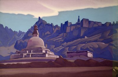 Gravhøj, Ladakh, 1937 af Nicholas Roerich