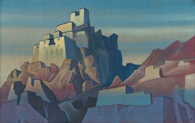 Slot i Ladakh, 1933 af Nicholas Roerich