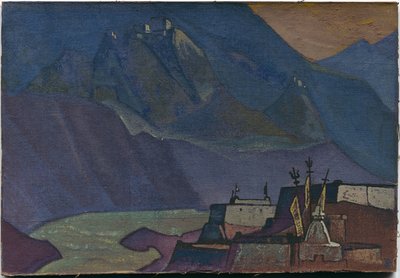 Chandra-floden, 1932 af Nicholas Roerich