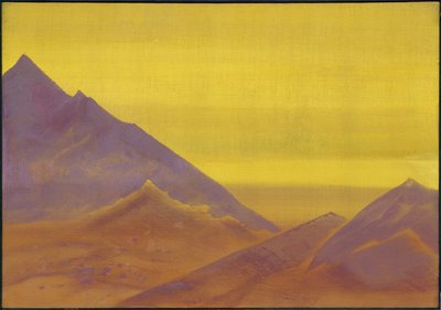 Dawn, ca. 1930 af Nicholas Roerich