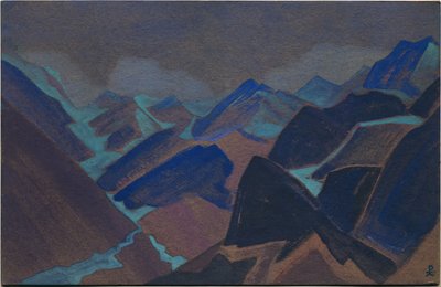 Glaciers of Lahul, 1936 af Nicholas Roerich