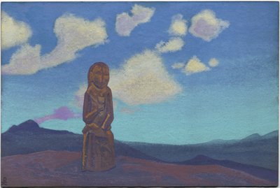 Kalkens vogter, Mongoliet, 1937 af Nicholas Roerich