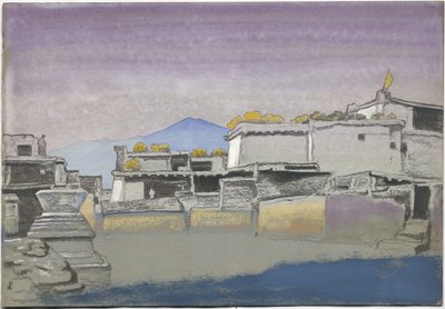 Kardang, studie, 1932 af Nicholas Roerich