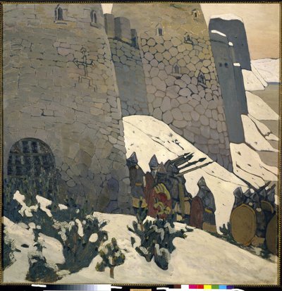 Uret. Maleri af Nicholas Roerich (1874-1947), olie på lærred af Nicholas Roerich