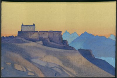 Kloster, Sissu, 1932 af Nicholas Roerich