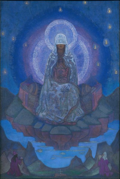 Verdens Moder, 1924 af Nicholas Roerich