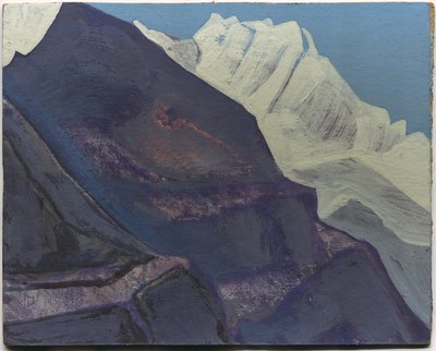 Bjerge, studie, 1933 af Nicholas Roerich
