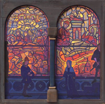 Mysteriet om rosen, 1933. af Nicholas Roerich