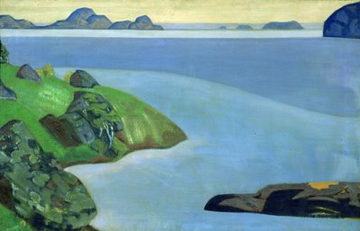Klippekystlandskab af Nicholas Roerich