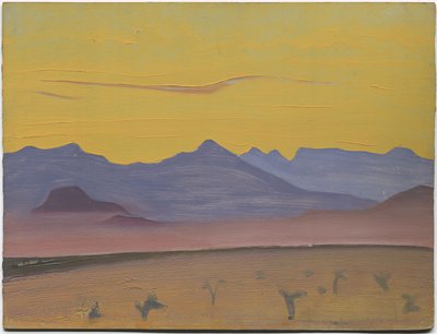 Santa Fe, 1921 af Nicholas Roerich