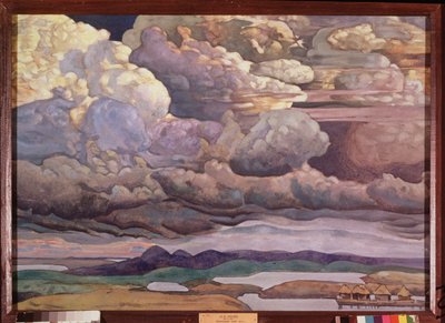 Skyscape af Nicholas Roerich