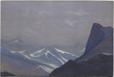 Suget Pass, 1936 af Nicholas Roerich