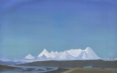 Den største og helligste af Tangla, 1932 af Nicholas Roerich