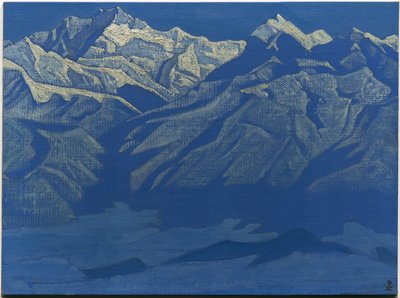 The Range, "Himalayan"-serien, 1924 af Nicholas Roerich