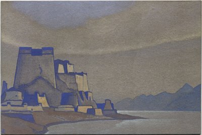 Tibet, Dzong, 1936 af Nicholas Roerich