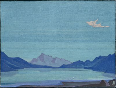 Tibetanske søer, 1933 af Nicholas Roerich
