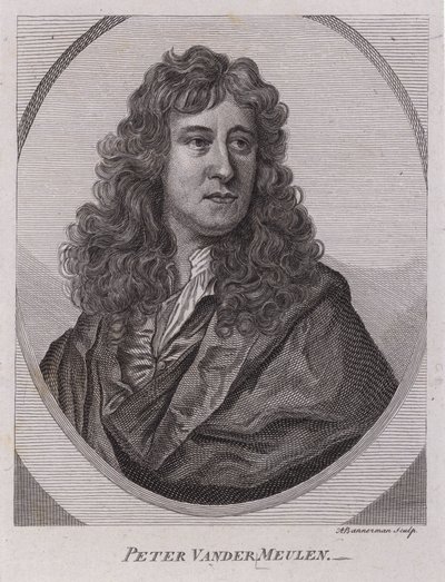 Pieter van der Meulen af Nicholas de (after) Largilliere