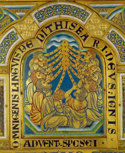 Pinse, fra Verdun-alteret ... af Nicholas of Verdun