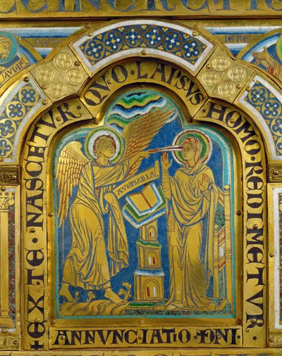 Bebudelsen, fra Verdun-alteret ... af Nicholas of Verdun