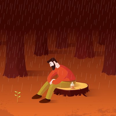 Livet går videre, 2015 (digital) af Nick Diggory