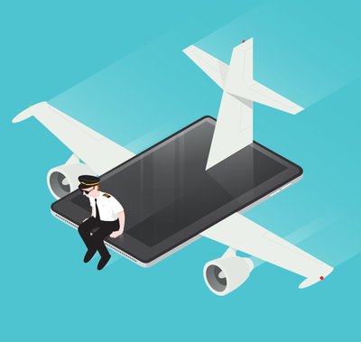 iPlane, 2016 (digital) af Nick Diggory