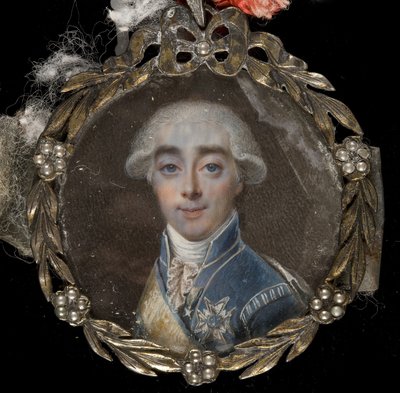 Portræt af grev Hans Axel von Fersen 1755-1810, 1784 af Niclas Lafrensen