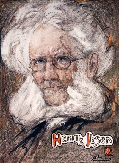 Henrik Ibsen, 1905 af Nico Jungman