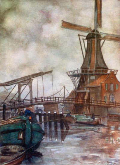 Mill de Adrian, Haarlem af Nico Jungman