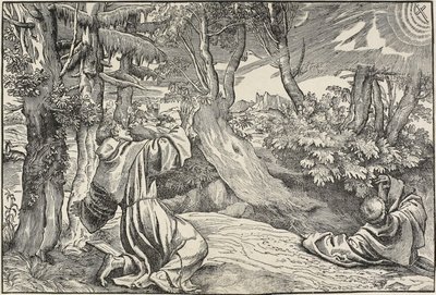 Saint Francis modtager Stigmata af Nicolò Boldrini