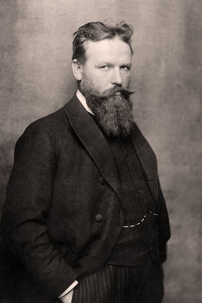 Portræt af Franz Metzner af Nicola Perscheid