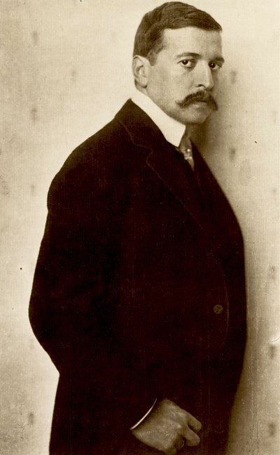 Portræt af Hugo von Hofmannsthal af Nicola Perscheid