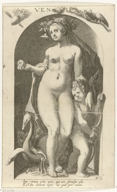 Venus Venis (titel på objekt) Ancient Gods (serietitel) af Nicolaas Braeu