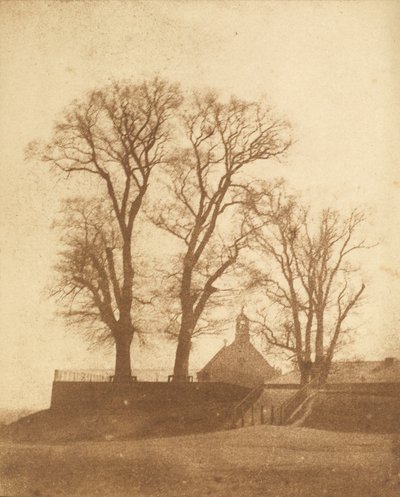 Forbury Hill, Reading, ca. 1845. af Nicolaas Henneman