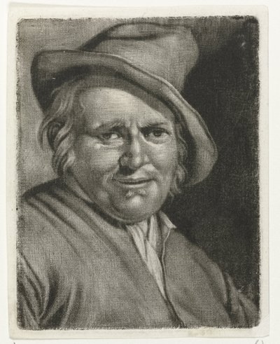 Portræt af Japick van Leyden af Nicolaas Verkolje