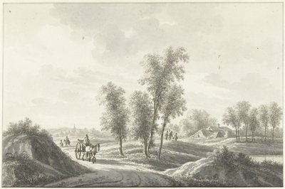 Landsbyen Laren i Gooi af Nicolaas Wicart