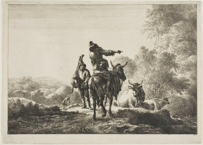 Sækkepibespilleren af Nicolaes Berchem