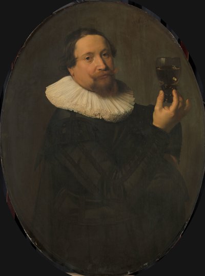 Portræt af Maerten Rey (1595/96-1632) af Nicolaes Eliasz Pickenoy