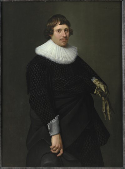 Portræt af en mand af Nicolaes Eliasz. Pickenoy