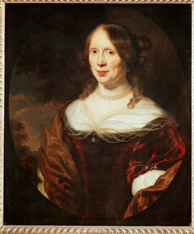 Sara Ingelbrechts (maleri på lærred) af Nicolaes Maes