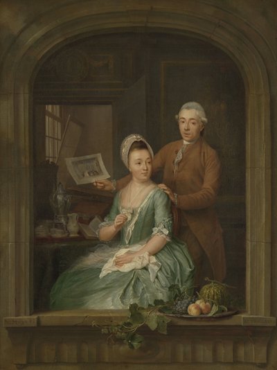 Portræt af Robert Muys og hans kone Maria Nozeman Portræt af Robert Muys og hans kone Maria Nozeman af Nicolaes Muys