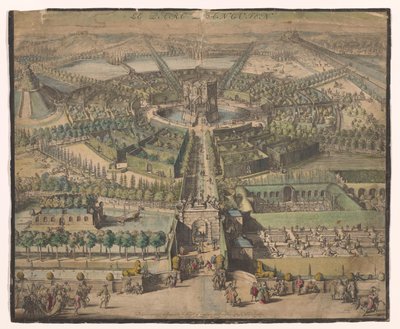 Udsigt over Enghien-parken Le Parc l